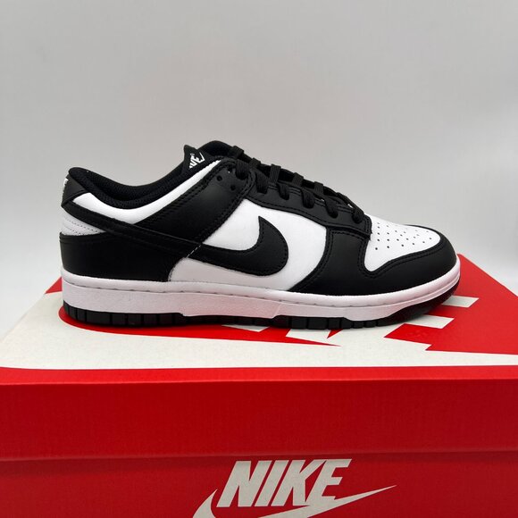 Nike Dunk Low Retro White Black Panda DD1503-101 Women's Sneakers Shoes - Picture 1 of 16